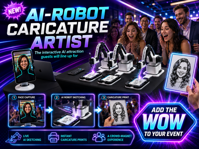 AI Robot Caricature Artist