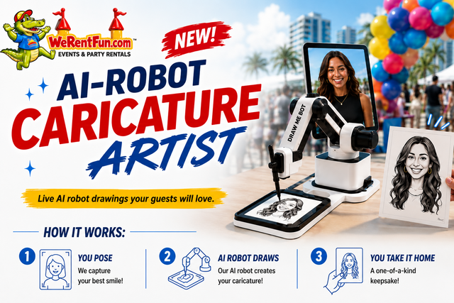AI Robot Caricature Artist