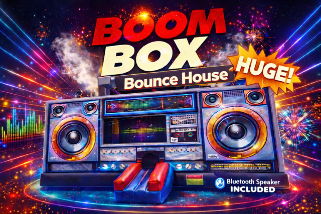 Boom Box Bounce (Includes Bluetooth Speaker)