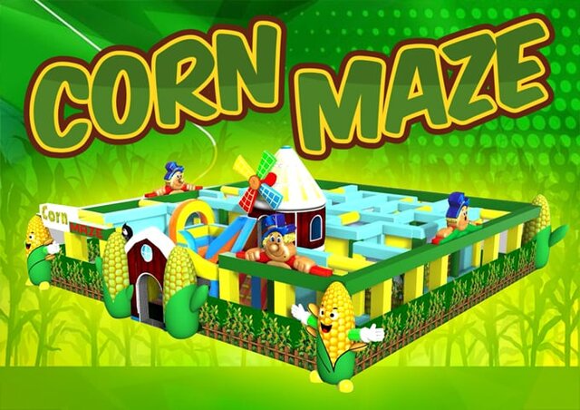 Corn Maze With A Bounce Inside Rental In Miami
