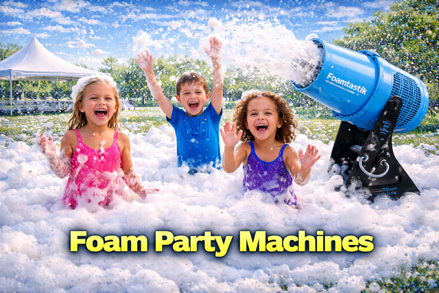 Foam Machine (1 Machine) Include 2 Hours Of Foam!