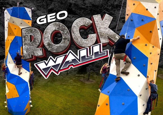 30 Ft The Geo Wall rock climbing wall rental