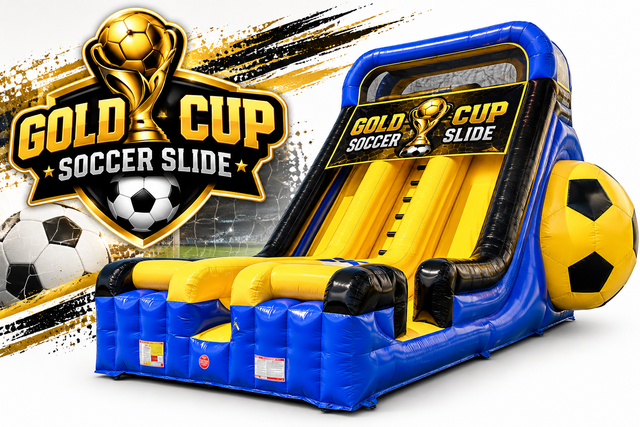 Gold Cup Soccer Slide