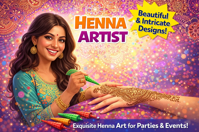 Henna artist