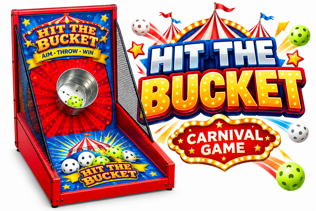 G43 - Hit The Bucket Carnival Game
