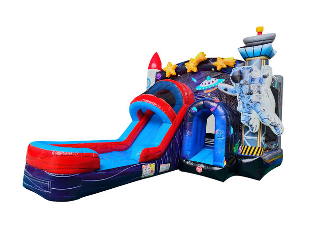 Space Ship Bounce House With Slide (Wet or Dry)