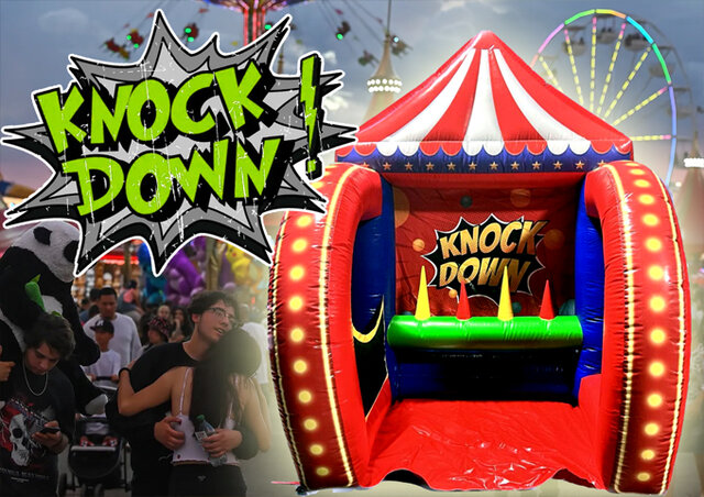 G31 - Knock  Down Carnival Inflatable Game