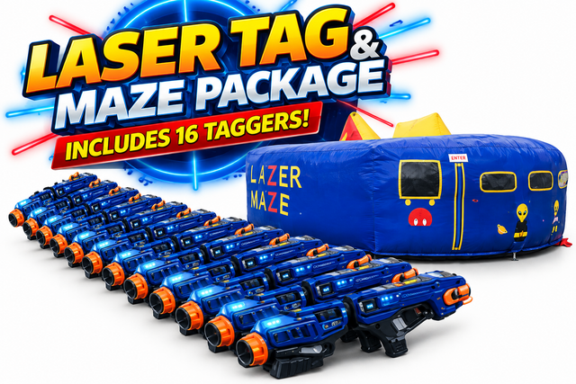 Laser Tag and Maze -Package