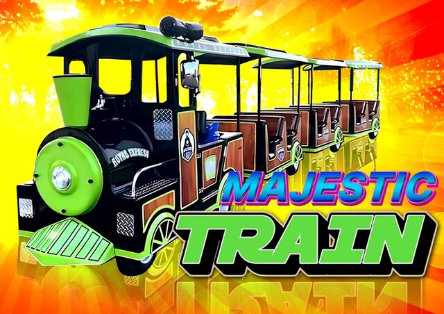 The Majestic - Trackless Electric Train Includes Driver