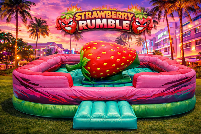 Mechanical Strawberry Rumble Rental Miami