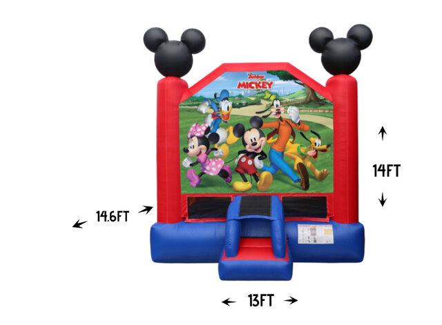 R1 - Mickey and Friends Bounce House 13 x 13