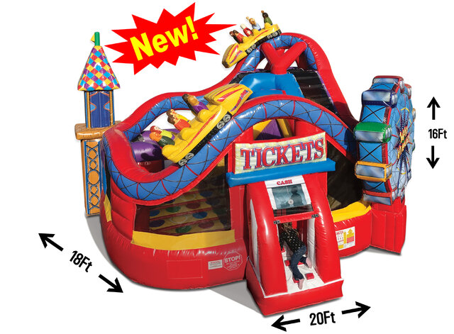 R25 - Midway KidZone With Slide Inside