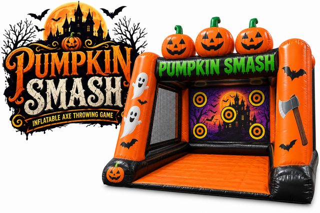 Pumpkin Smash carnival game