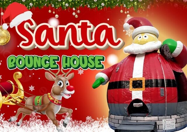 S53- Santa_Bounce_House 