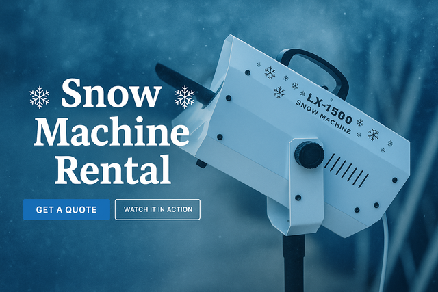 Snow_ Machine_ Rental_ in_ Miami 