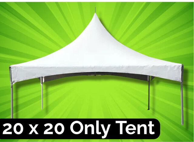 20 x 20 High Peak Tent (Seat up to 32 People)