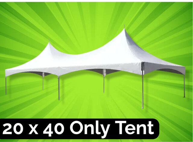 20 x 40 High Peak Tent (Seat 80 to 100 People)