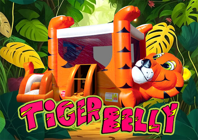 R23 - Tiger Belly Bounce House With Slide