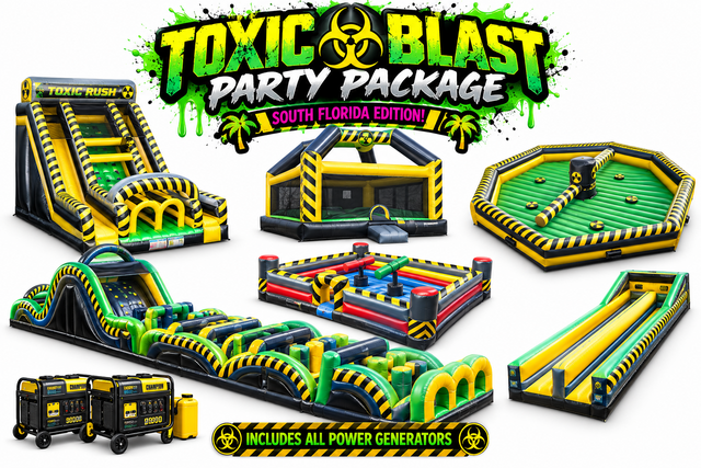 Toxic Blast Party Package