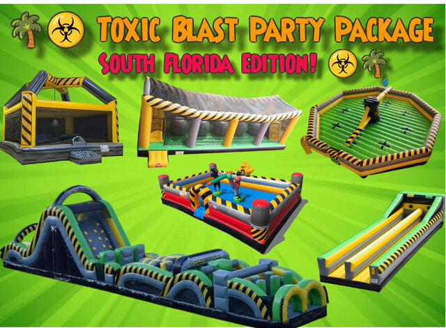 Toxic Blast Party Package