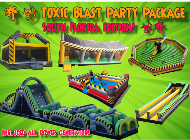 Toxic Blast Party Package