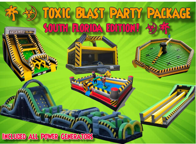 Toxic Blast Party Package