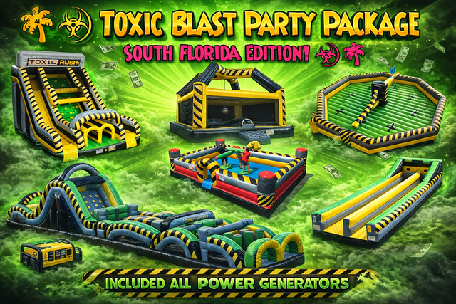 Toxic Blast Party Package