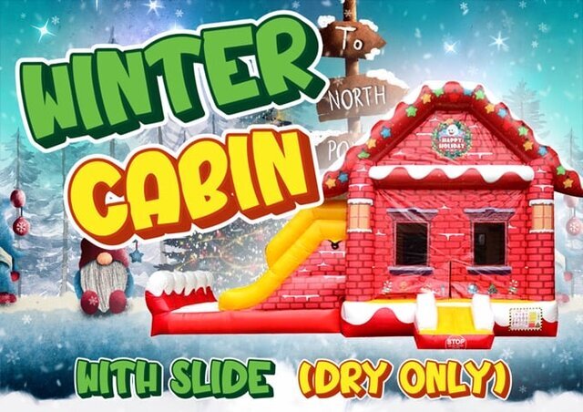 S6 - Winter Cabin With Slide (Dry Only)