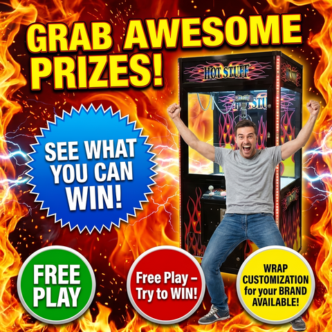 A21 / A22 - Claw (Crane) Machine Rental 