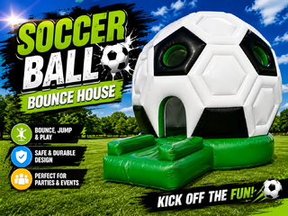<p style='text-align: center; font-family: Arial, sans-serif;'>
  <span style='font-size: 22px; font-weight: bold; color: #ff6600;'>
    Soccer Ball Bounce House
  </span><br>
  <span style='font-size: 14px; font-weight: bold; color: #0080ff;'>
    🎥 Watch the video below! – R204
  </span>
</p>
