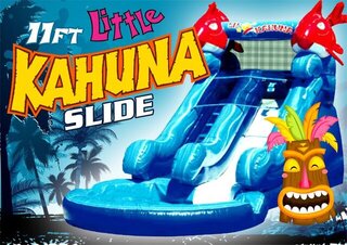 R29/31 - 11Ft Little Kahuna Slide (Toddler Water Slide) <p><strong><span style='color: #ff00ff;'>Watch Video Inside</span></strong></p>