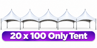 20 x 100 High Peak Tent, rental from We Rent Fun