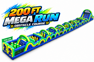 200ft Radical Run Obstacle Course — Ultimate Racing Challenge