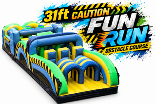 <p style='text-align: center; font-family: Arial, sans-serif;'>
  <span style='font-size: 22px; font-weight: bold; color: #ff6600;'>
    31Ft  Caution Fun Run Obstacle Course (B)
  </span><br>
  <span style='font-size: 14px; font-weight: bold; color: #0080ff;'>
    🎥 Watch the video below! R43
  </span><br>
  <span style='font-size: 14px; font-weight: bold; color: green;'>
    ✅ Free Delivery & Setup
  </span>
</p>

