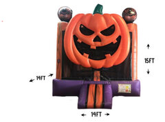 S5 - 3D Halloween Bounce House (Jack-o-lantern)