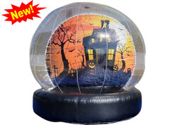 Halloween Inflatable Globe (include one Attendant)  Watch Video Inside