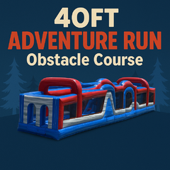 40Ft Adventure Run Obstacle Course<p><strong><span style='color: #ff00ff;'>Watch Video Inside</span></strong></p>