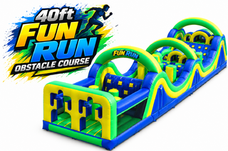 <p style='text-align: center; font-family: Arial, sans-serif;'>
  <span style='font-size: 22px; font-weight: bold; color: #ff6600;'>
   R20/45 -  40Ft Fun Run Obstacle Course (A)
  </span><br>
  <span style='font-size: 14px; font-weight: bold; color: #0080ff;'>
    🎥 Watch the video below! 
  <span style='font-size: 14px; font-weight: bold; color: green;'>
    ✅ Free Delivery & Setup
  </span>
</span></p>