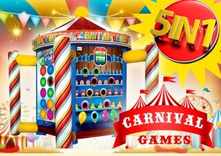 R121 - The 5-1 Carnival Game <p><strong><span style='color: #ff00ff;'>Watch Video Inside</span></strong></p>
