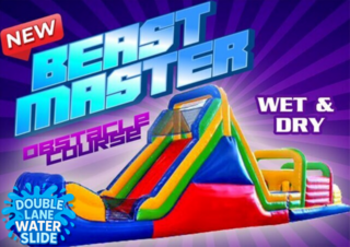 <p style='text-align: center; font-family: Arial, sans-serif;'>
  <span style='font-size: 22px; font-weight: bold; color: #ff6600;'>
    50FT Beast Master Obstacle Course
  </span><br>
  <span style='font-size: 14px; font-weight: bold; color: #0080ff;'>
    🎥 Watch the video below! – Wet/Dry – R1
  </span>
</p>
