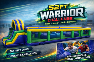 <p style='text-align: center; font-family: Arial, sans-serif;'>
  <span style='font-size: 22px; font-weight: bold; color: #ff6600;'>
    52Ft Warrior Challenge
  </span><br>
  <span style='font-size: 14px; font-weight: bold; color: #0080ff;'>
    🎥 Watch the video below!  W36 
  </span><br>
  <span style='font-size: 14px; font-weight: bold; color: green;'>

  </span>
</p>
