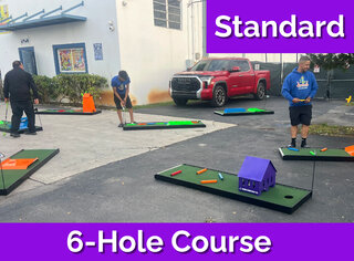 <p style='text-align: center; font-family: Arial, sans-serif;'>
  <span style='font-size: 22px; font-weight: bold; color: #ff6600;'>
   6 -Hole Mini Golf Standard Course With LED Lighting 
  </span><br>
  <span style='font-size: 14px; font-weight: bold; color: #0080ff;'>
    🎥 Watch the video below
  </span>
</p>