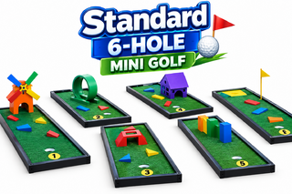 <p style='text-align: center; font-family: Arial, sans-serif;'>
  <span style='font-size: 22px; font-weight: bold; color: #ff6600;'>
   6 -Hole Mini Golf Standard Course With LED Lighting 
  </span><br>
  <span style='font-size: 14px; font-weight: bold; color: #0080ff;'>
    🎥 Watch the video below
  </span>
</p>