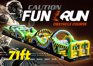 71' Caution Fun Run Obstacle Course (A and B)
