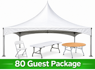 <p style='text-align: center; font-family: Arial, sans-serif;'>
  <span style='font-size: 22px; font-weight: bold; color: #ff6600;'>
    High Peak Tent Package for 80 Guests
  </span><br>
  <span style='font-size: 14px; font-weight: bold; color: #0080ff;'>
    🎥 Watch the video below!
  </span>
</p>
