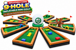 <p style='text-align: center; font-family: Arial, sans-serif;'>
  <span style='font-size: 22px; font-weight: bold; color: #ff6600;'>
    Play-A-Round 9 Hole Mini Golf
  </span><br>
  <span style='font-size: 14px; font-weight: bold; color: #0080ff;'>
    🎥 Watch the video below! – R59
  </span>
</p>
