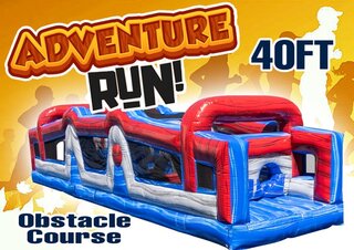 40Ft Adventure Run Obstacle Course<p><strong><span style='color: #ff00ff;'>Watch Video Inside</span></strong></p>