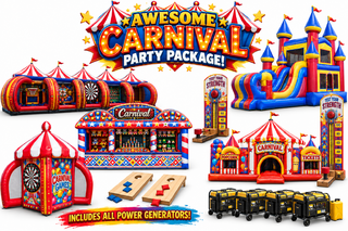 <p style='text-align: center; font-family: Arial, sans-serif;'>
  <span style='font-size: 22px; font-weight: bold; color: #ff6600;'>
    🎡🎉 Awesome Miami Carnival Party Package
  </span><br>
  <span style='font-size: 14px; font-weight: bold; color: #0080ff;'>
    SAVE $420! 🎉🎡 *Power Included*
  </span>
</p>
