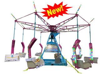 Ballistic Swing Ride Price Display Includes 3 hours and Attendant  <p><strong><span style='color: #ff00ff;'>Watch Video Inside</span></strong></p>