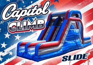 20Ft The Capitol Climb Slide <p><strong><span style='color: #ff00ff;'>Watch Video Inside</span></strong></p>